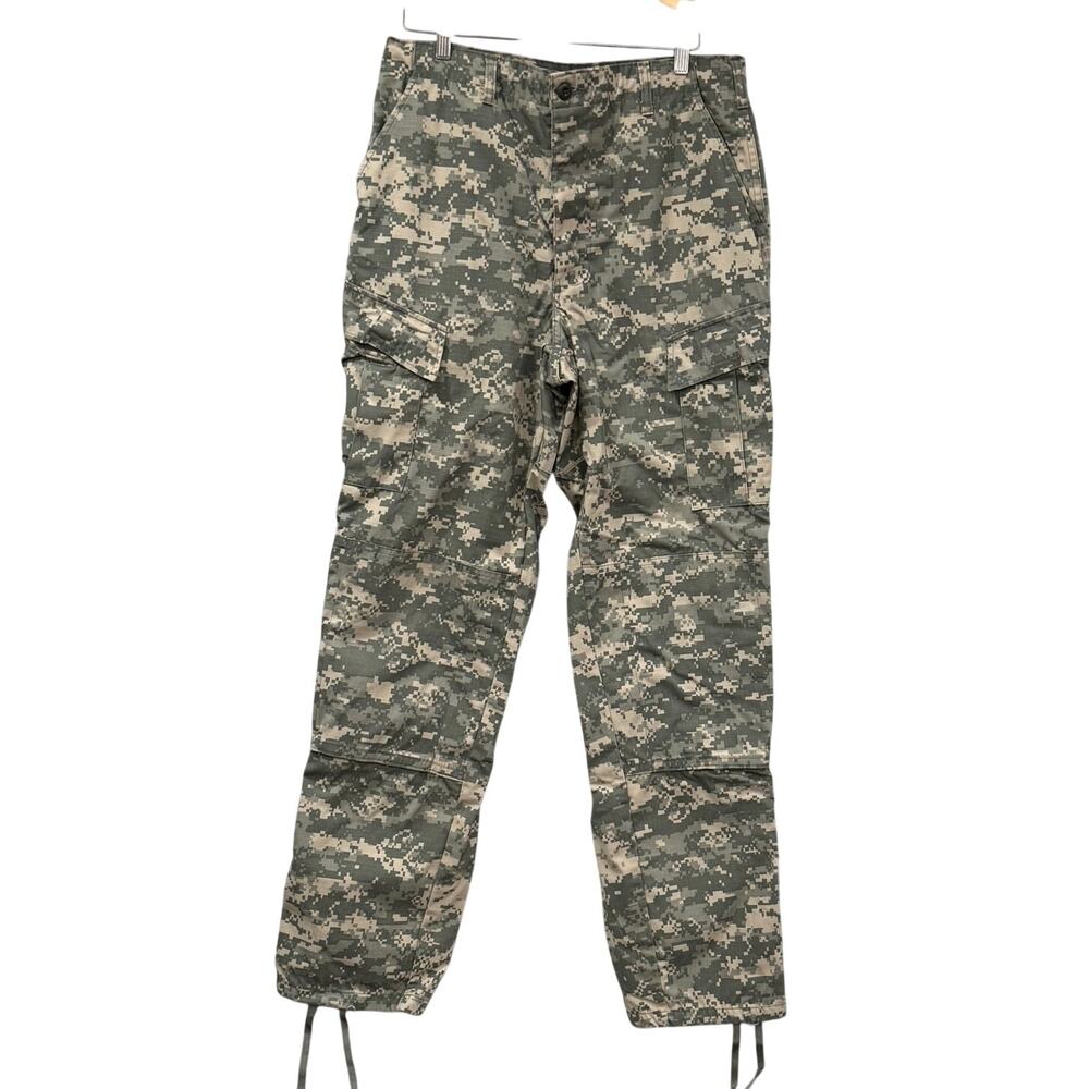 US Army ACU UCP Digital Camo Cargo Pants Medium X-Long Military Combat Gorpcore